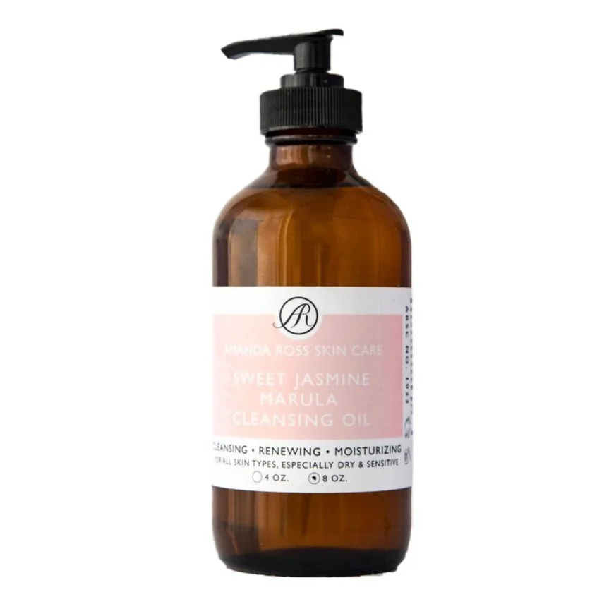 Sweet Jasmine Marula Cleansing Oil — Amanda Ross Skin Care